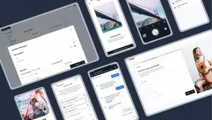 Page d’accueil efficace : 7 étapes pour mieux convertir 1 interface moderne page d'accueil
