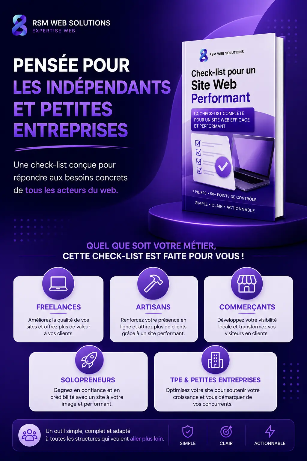 Check-list pour un Site Web Performant – Guide PDF 5 Check-list pour un Site Web Performant – Guide PDF – Image 5