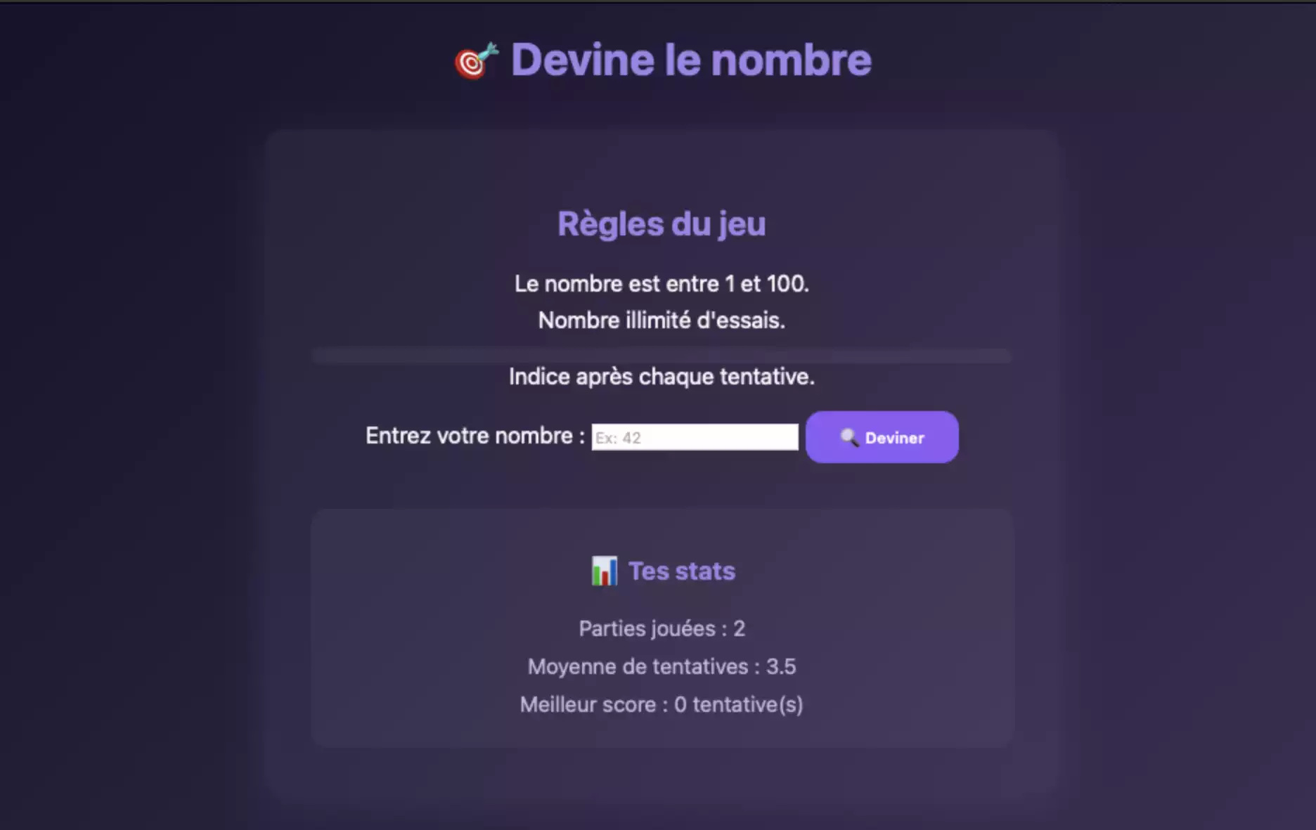devine le nombre_Javascript_ Jeu en ligne_RSM