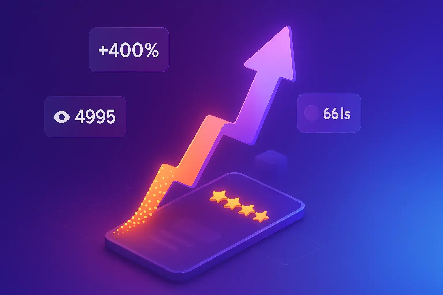 Croissance progressive Google My Business - Statistiques