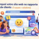 Pourquoi votre site web ne rapporte pas de clients (7 causes + solutions)