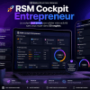 🚀 RSM Cockpit Entrepreneur – Template Notion pour freelances, artisans & indépendants