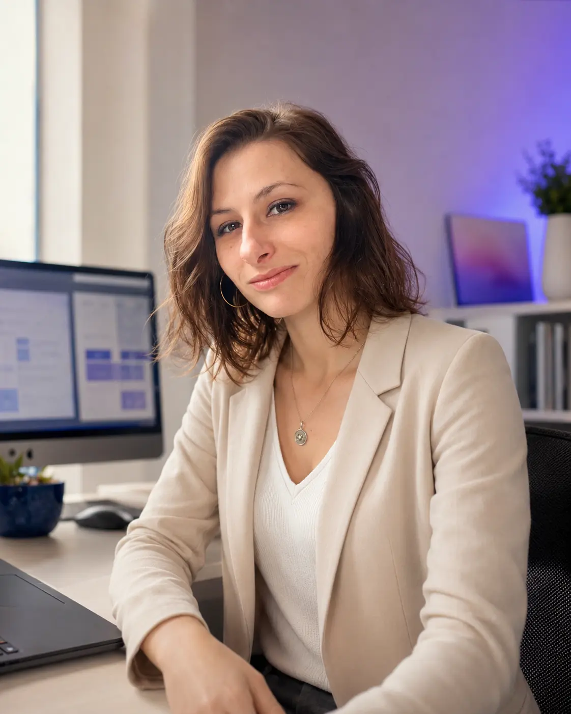 Sandra Millet développeuse web et SEO freelance chez RSM Web Solutions